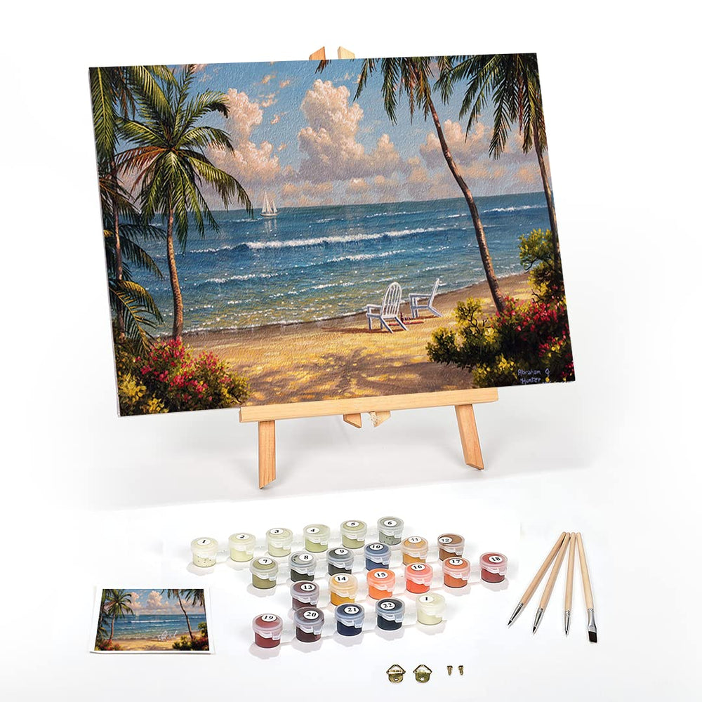 seaside painting
