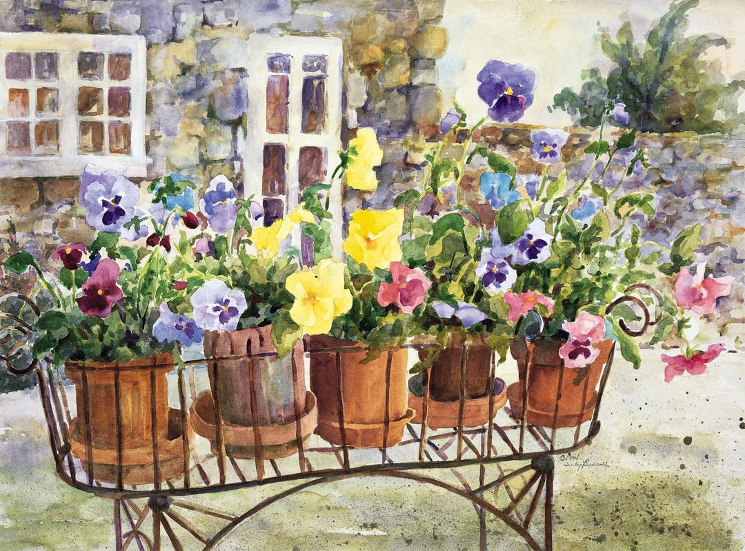 Ritas Pansies  - Extra Paint - Ledgebay
