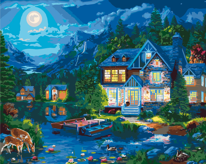 House Near the Lake  - Extra Paint Set - Ledgebay