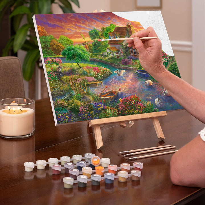 Sunset Swans  - Extra Paint Set - Ledgebay
