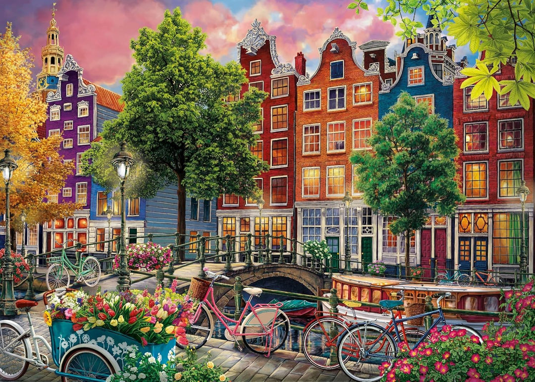 Beautiful Sunset in Amsterdam - Ledgebay