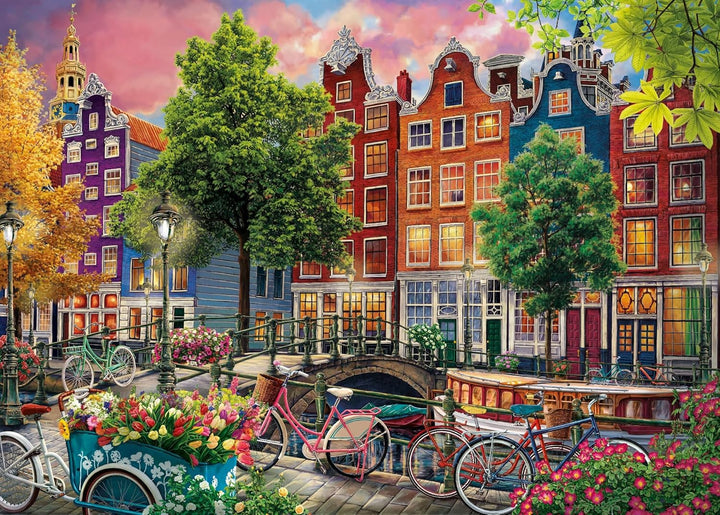 Beautiful Sunset in Amsterdam - Ledgebay
