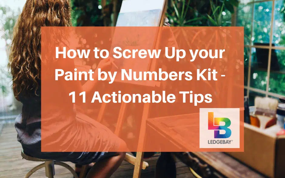 How To Make Paint By Numbers Look Better 1