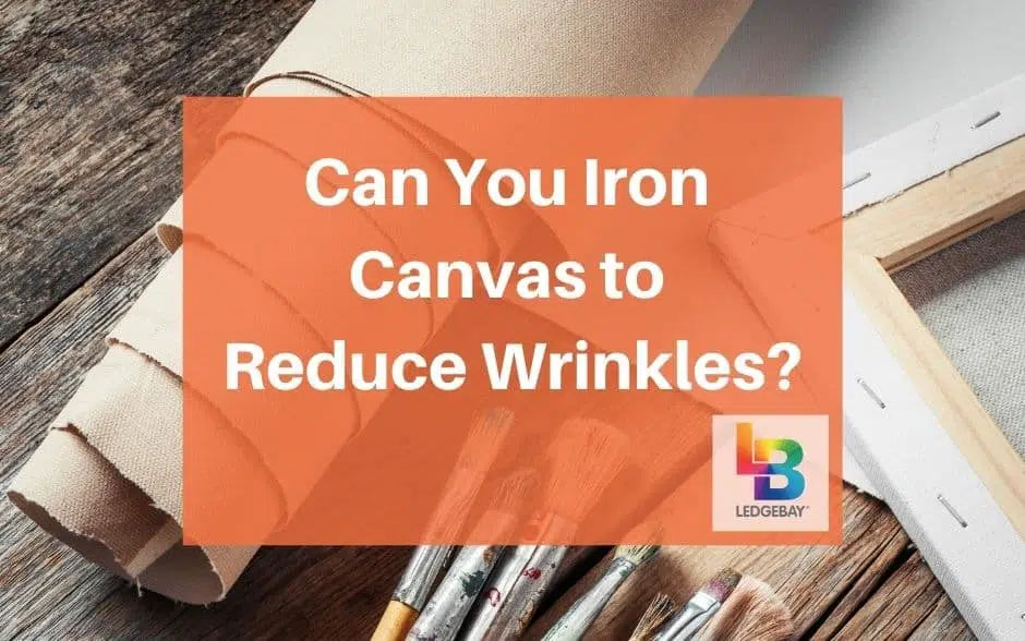 can you iron canvas