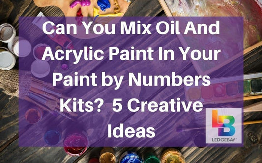 can you mix oil and acrylic paint