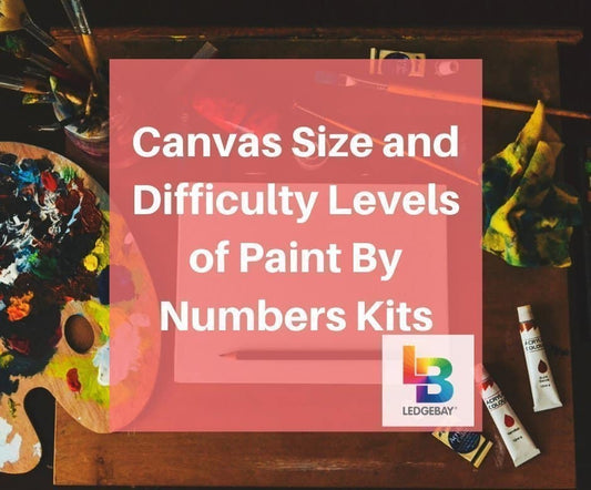 canvas size paint by numbers