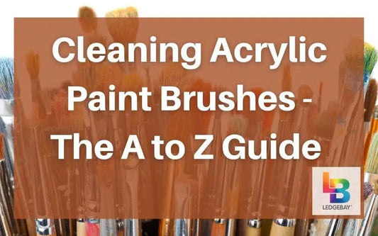 cleaning acrylic paint brushes