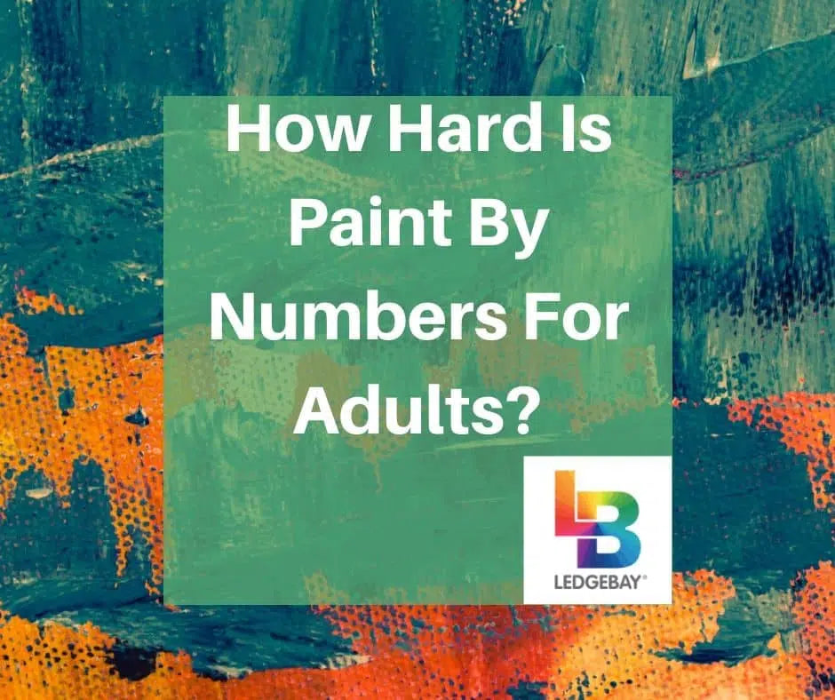 how hard is paint by numbers