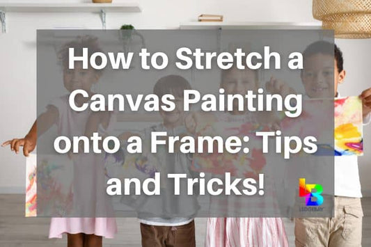 how-to-stretch-a-canvas-painting-onto-a-frame