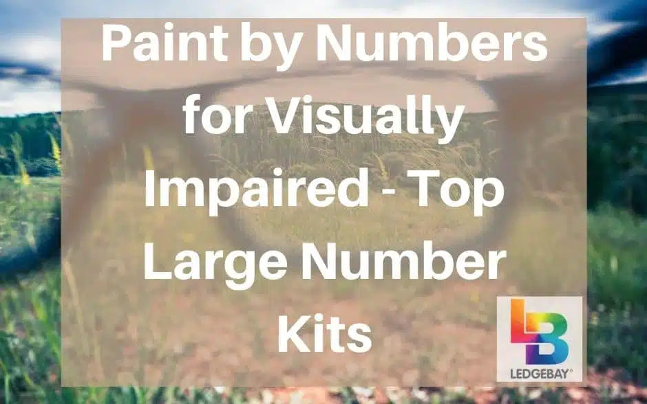 paint by numbers for visually impaired