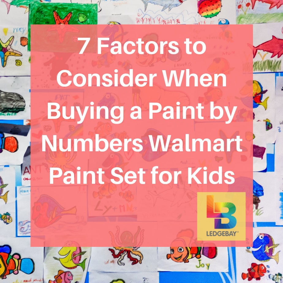 paint by numbers walmart paint set walmart 1