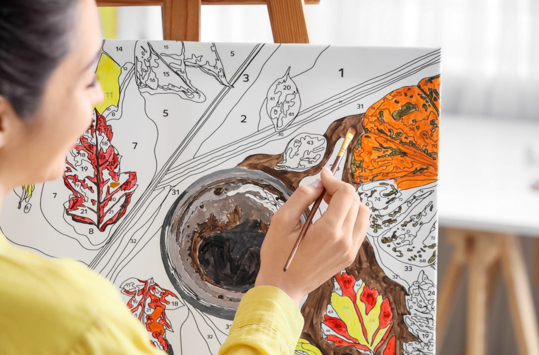 The Right Light Setup for Paint-by-Numbers Projects