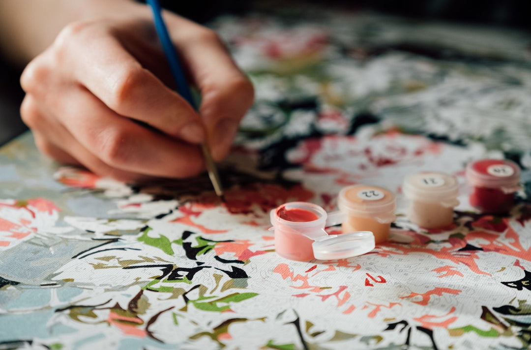 Understanding Color Mixing in Paint-by-Numbers Projects