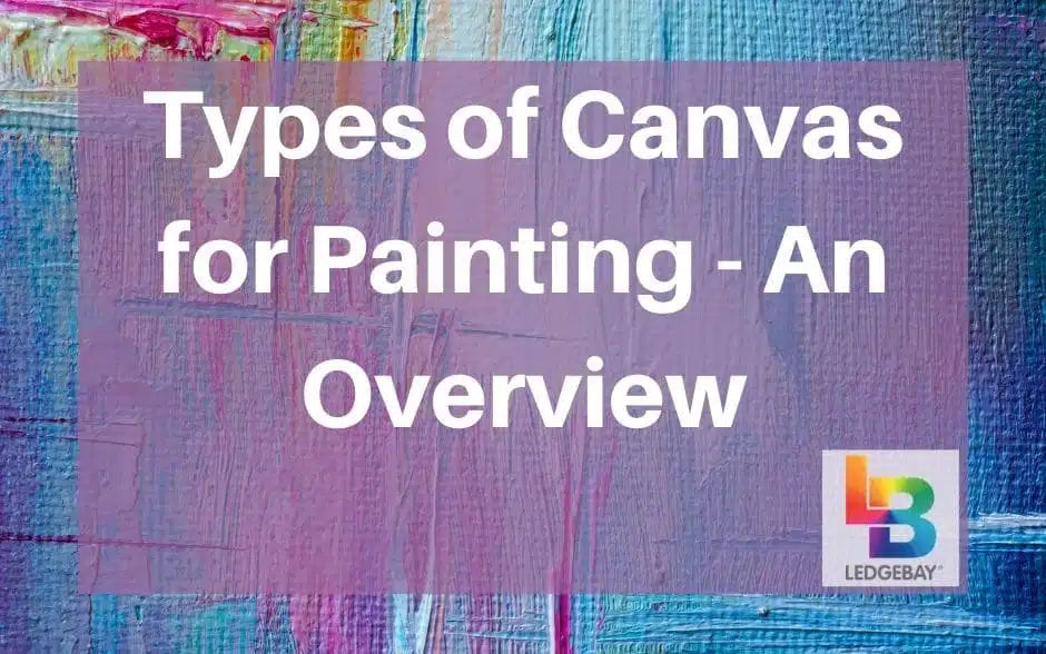 types of canvas for painting