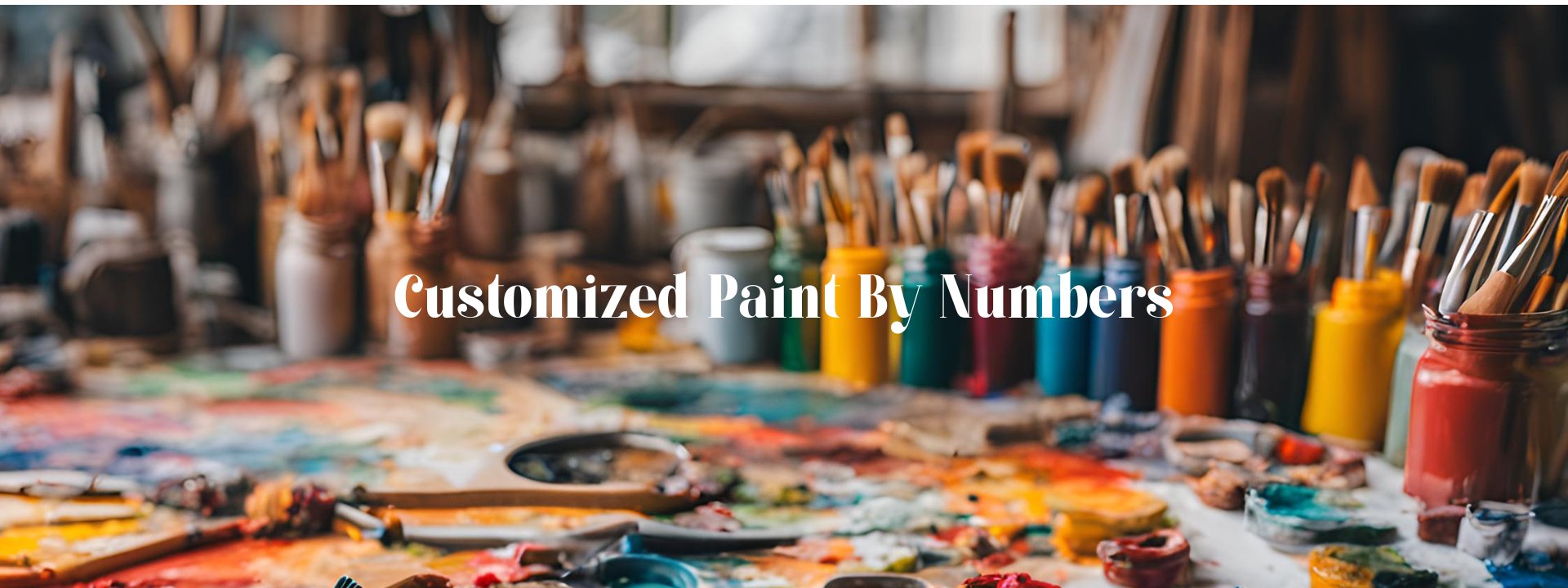 Customized paint by numbers