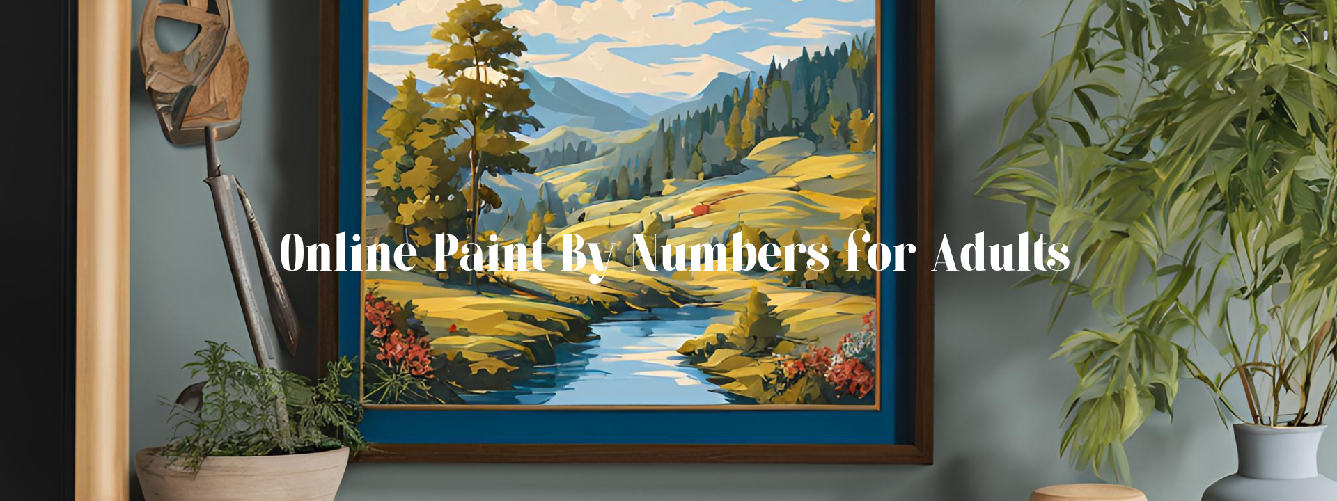 Online paint by numbers for adults