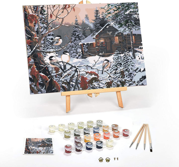 Enchanted Woods Framed Kit - Paint By Numbers Main