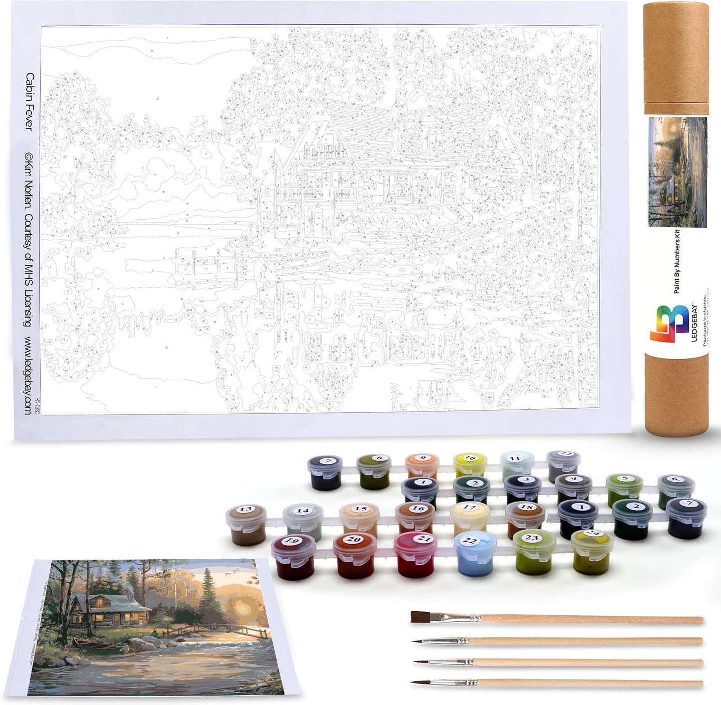 Mystic Hour unframed - Paint By Numbers Kit